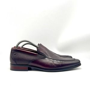 Florsheim Shoes Mens 9.5D Cognac Venetian Loafer Oxford